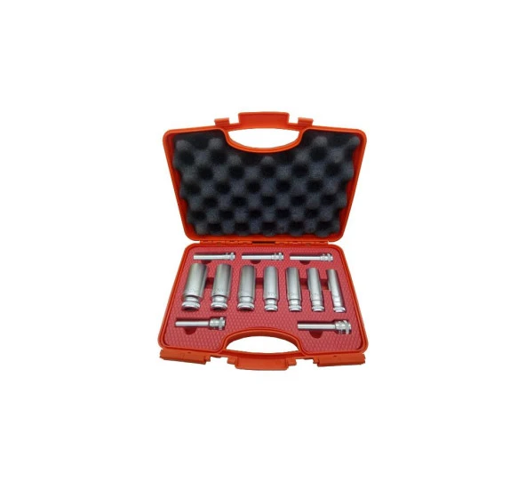 Rico RC1212SD Uzun Derin Lokma Seti Takımı 1/2" 12Pcs 6 Köşe