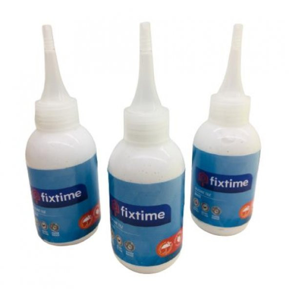 Fixtime 2+1 Paket Tile Master Silikonlu Derz Dolgusu Beyaz 675Gr
