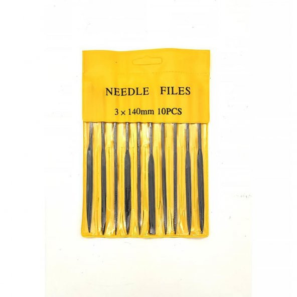 PLD Saatçi Eğe Takımı 10 Parça 140mm