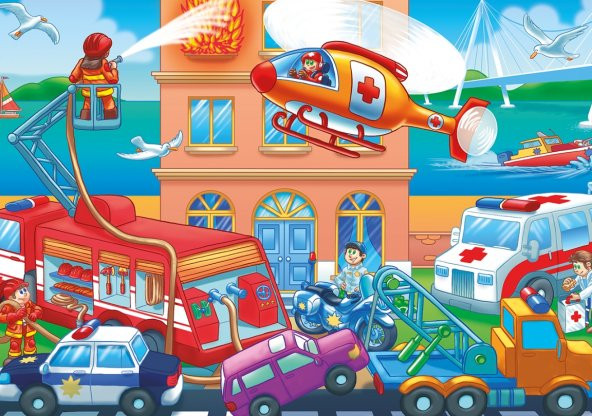 KS Jumbo Puzzle 24 Parça Rescue Missions Kurtarma Görevi - 2