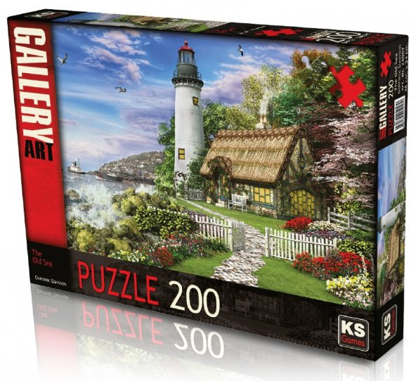 KS Puzzle 200 Parça The Old Sea