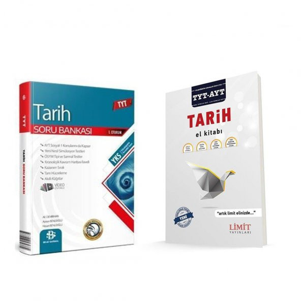 Bilgi Sarmal TYT Tarih Soru Bankası ve Limit TYT AYT Tarih El Kitabı Seti