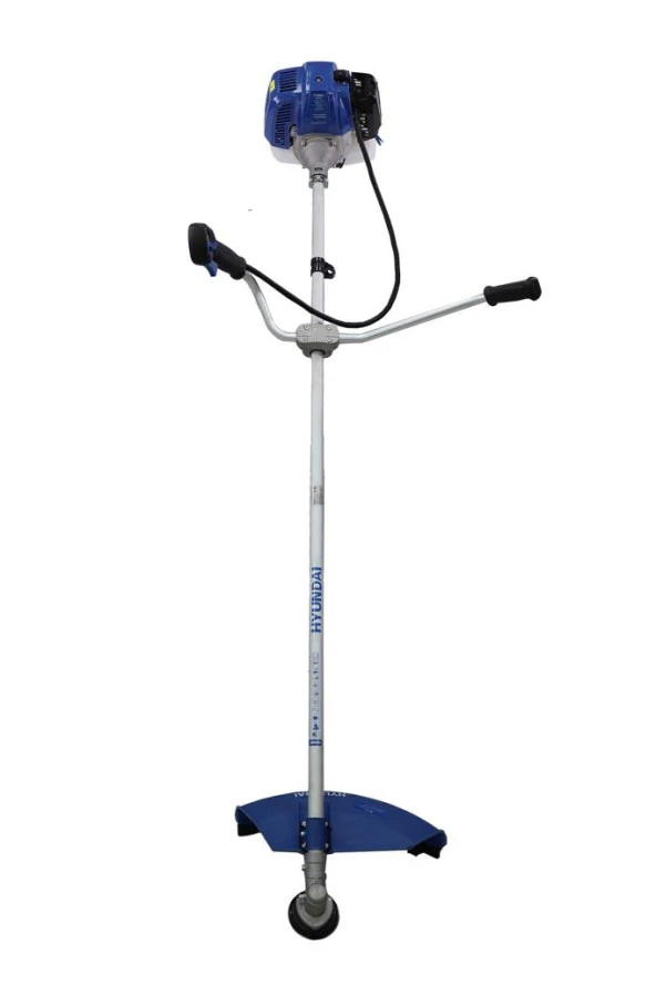 Hyundai HYX43 Motorlu Yan Tırpan – 43cc Benzinli Ot Biçme Makinesi + Elmaslı Daire Testere Hediyeli - 2