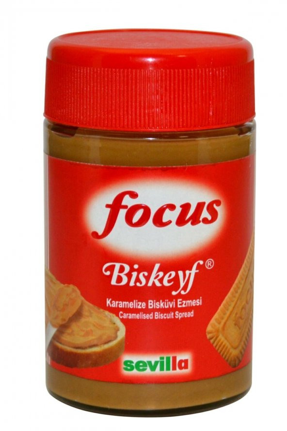 Focus Biskeyf Karamelize Bisküvi Ezmesi Cam Net 350 Gr