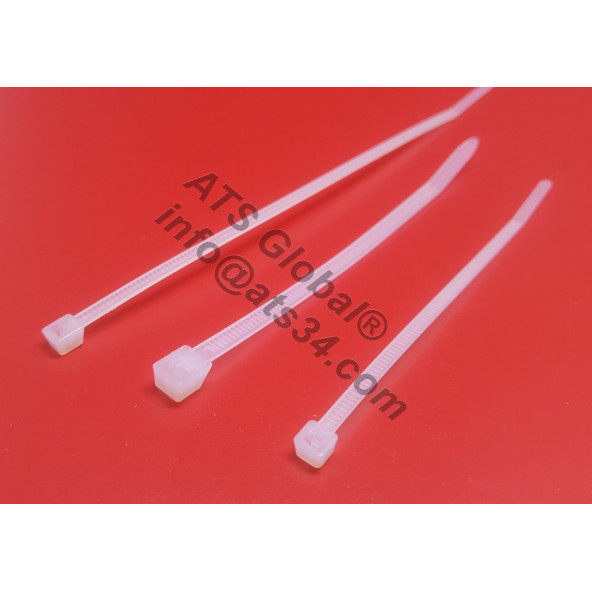 Kablo Bağı 2,5X100 Natürel Beyaz 5000 Adet - Resim 3