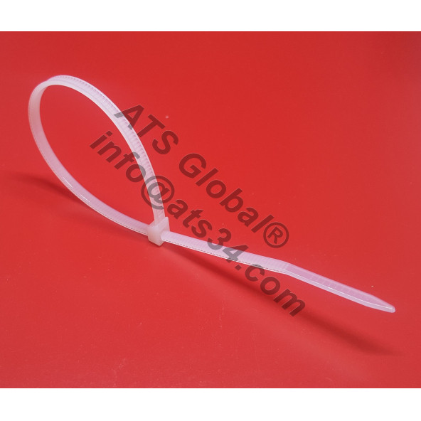 Kablo Bağı 2,5X100 Natürel Beyaz 5000 Adet - Resim 4