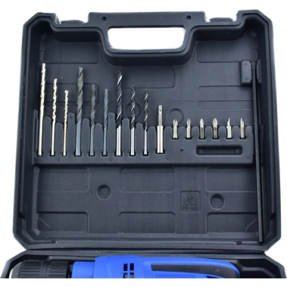Hyundai Hp710set 710W Darbeli Matkap Pls.çanta+16 Parça Uç Set - 4