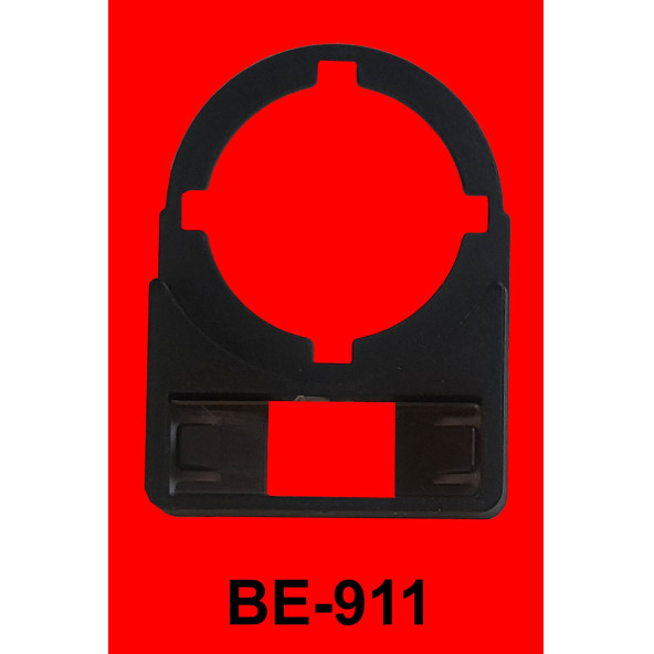 Buton Etiket Taşıyıcı - Çap 22 mm 60 Adet 8X26 mm BE-911Siyah