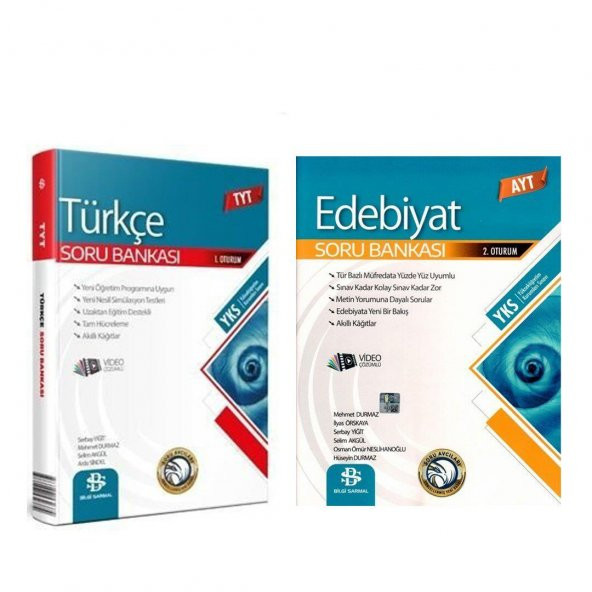 Bilgi Sarmal TYT Türkçe ve AYT Edebiyat Soru Bankası Seti 2 Kitap