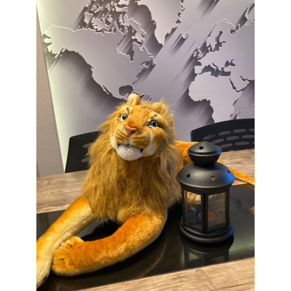 ASLAN PELUŞ OYUNCAK 60x30 cm - 2
