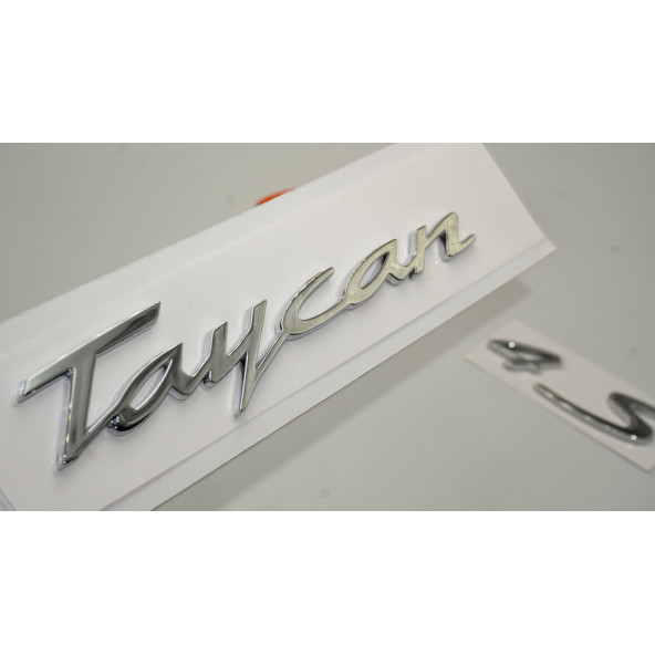 Porsche Taycan 4S Bagaj 3M 3D ABS Yazı Logo Amblem Orjinal Ürün