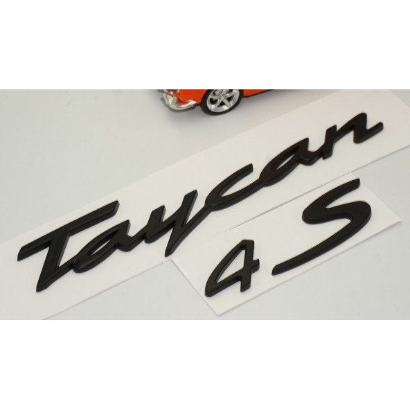 Porsche Taycan 4S Bagaj 3M 3D ABS Yazı Logo Amblem Orjinal Ürün - 3