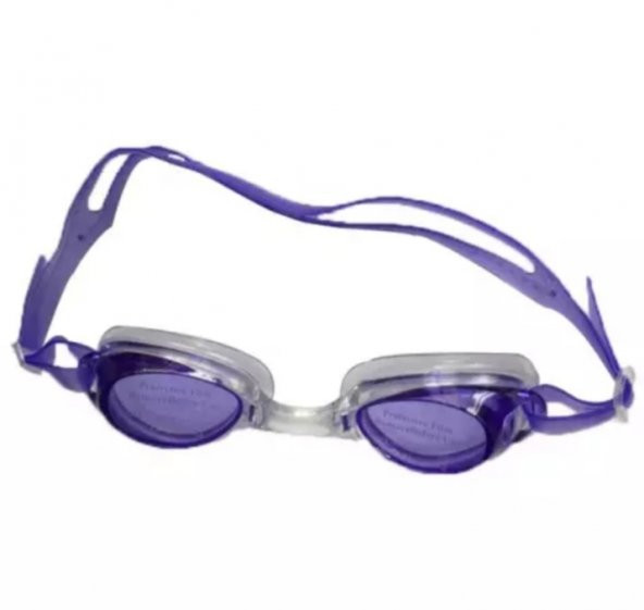 Mavi Çocuk Yüzücü Gözlüğü Havuz Deniz Gözlüğü 9-14  yaş - 3