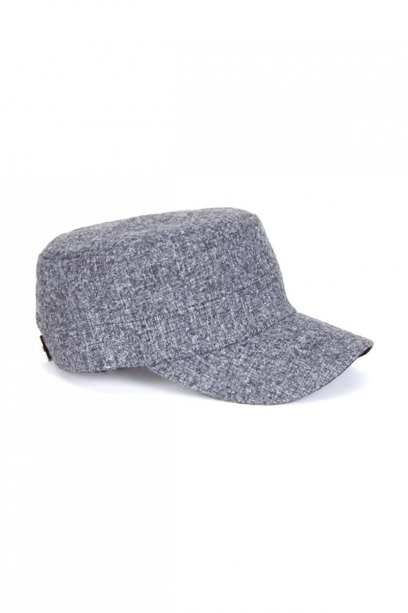 Castro Kahverengi Kaşe Kışlık Şapka