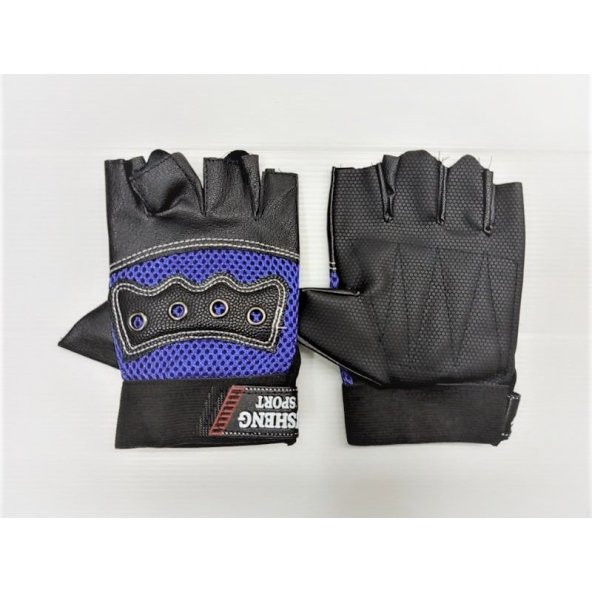 Kırmızı Deri Kesik Eldiven Kaydırmaz Avuç İçi - 9