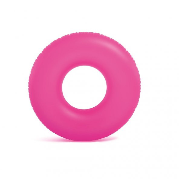 Şeffaf Jumbo Şişme Simit 76 Cm - 10