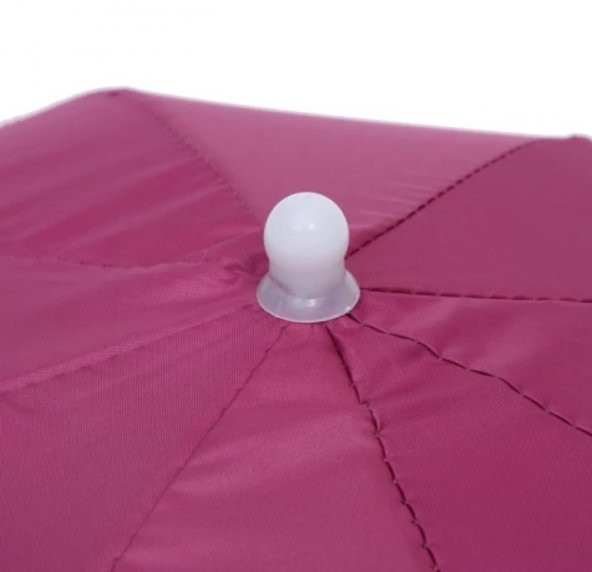 Kafa Şemsiyesi Yeşil Yazlık Plaj Güneş Şemsiyesi Unisex - 10