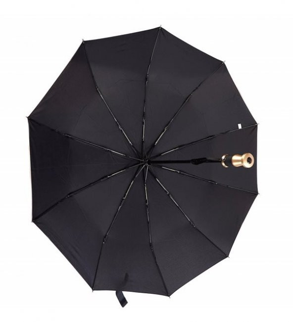 Tam Otomatik Açılır Kapanır Rüzgarda Kırılmayan Şemsiye 10 Telli, Premium Series Hafif Ekose - 4