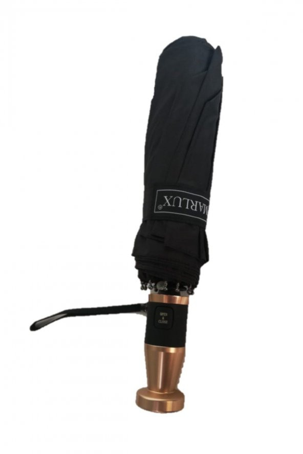 Tam Otomatik Açılır Kapanır Rüzgarda Kırılmayan Şemsiye 10 Telli, Premium Series Hafif Ekose - 8