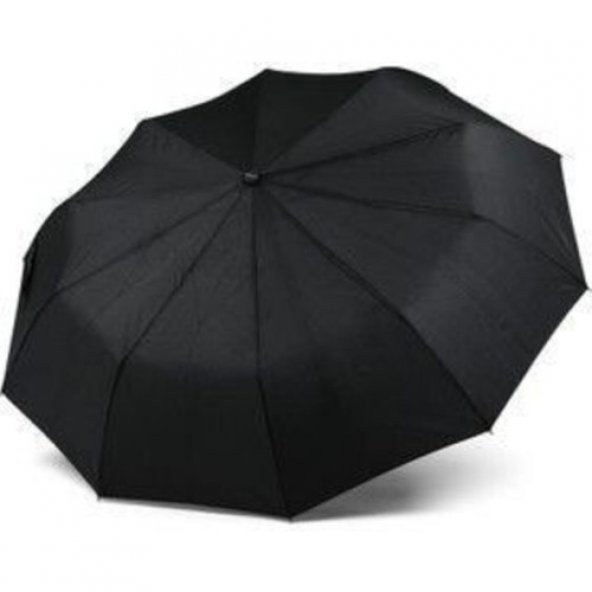 10 Tel Tam Otomatik Lüx Siyah Şemsiye - 4