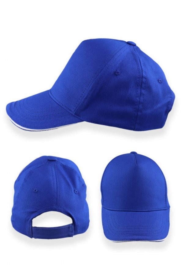 Unisex Lacivert Sandiviçli Siper M Model Spor Şapka - 5