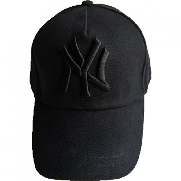 SUVE NY NAKIŞLI KADIN KEP SİYAH - 6