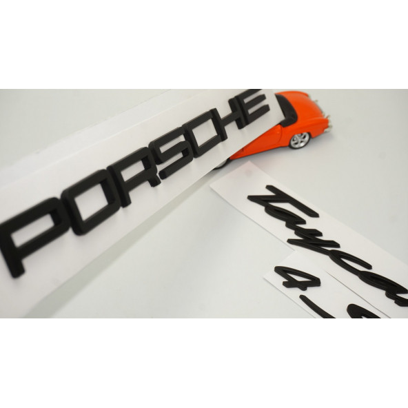 Porsche Taycan 4S Bagaj 3M 3D ABS Yazı Logo Amblem Seti Orjinal Ürün
