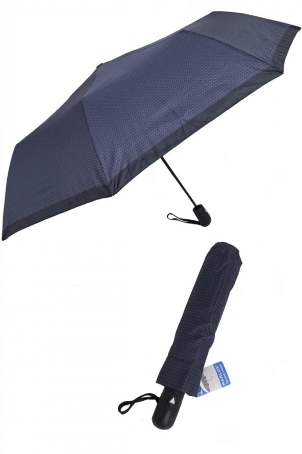 Yarı Otomatik Unisex 8 Tel Şemsiye - 2