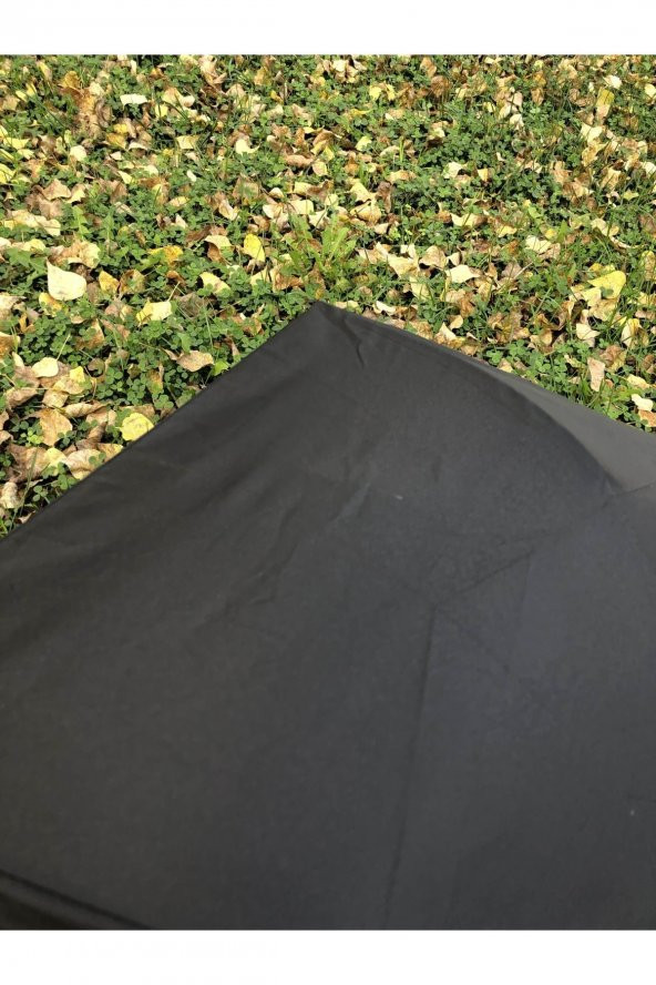 Rüzgarda Kırılmayan Uzun Ömürlü Tam Otomatik Açılır Kapanır Düz Siyah Erkek Şemsiye - 3