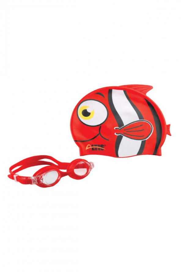 Ne Güzel Bone + Deniz Gözlüğü Çocuklar Için Yüzme Seti - 2