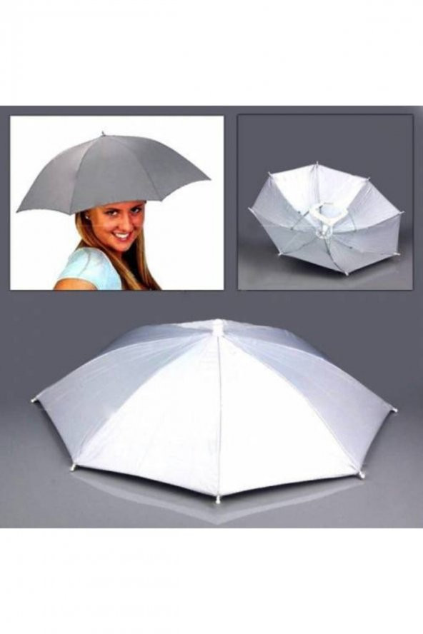 Kafaya Takılan Şapka Şemsiye Gölgelik