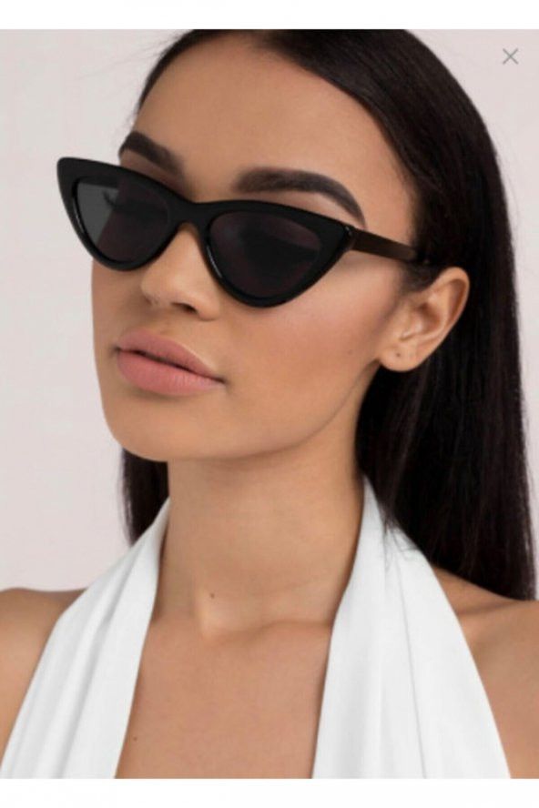 Cat Eye Kadın Kırmızı Güneş Gözlüğü Kedi Gözü - 8