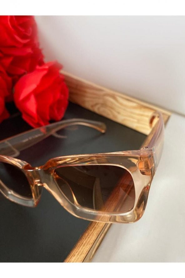 Kadın Dikdörtgen Güneş Gözlüğü - 5