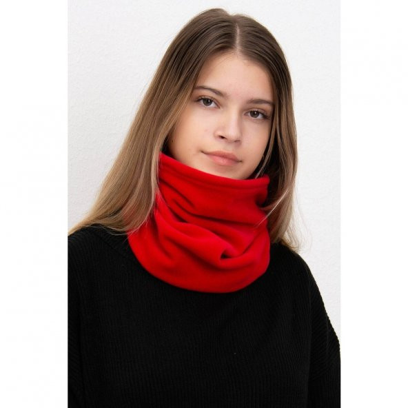 Siyah Polar Boyunluk Bayan Polar Boyunluk Bere - 5