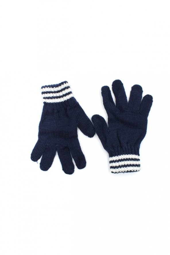 Gri Erkek Çocuk Eldiven 3-8 Yaş - 3
