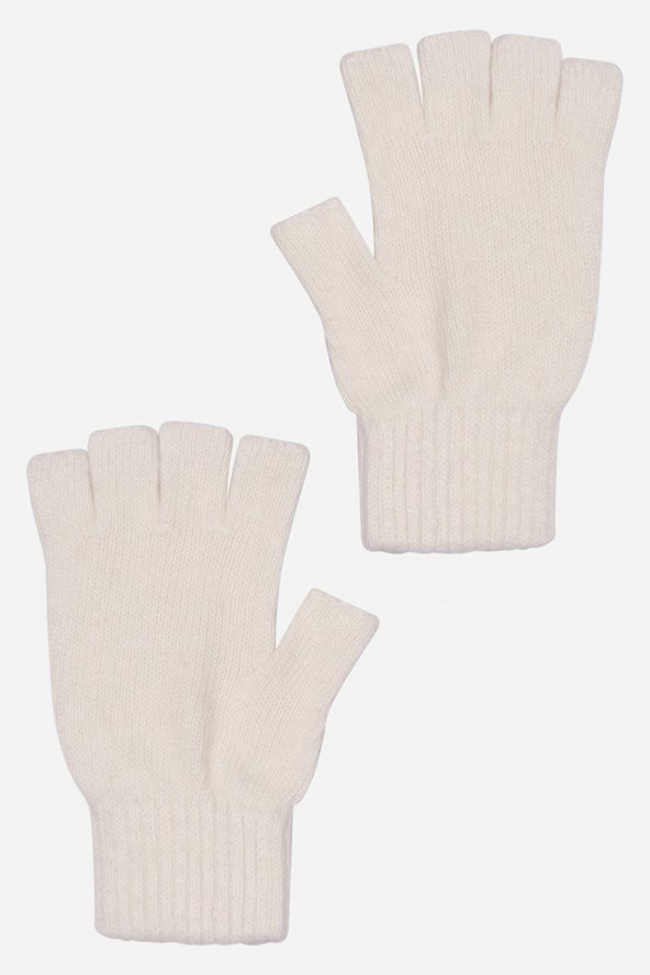 Antrasit Unisex Triko Kesik Eldiven - 5