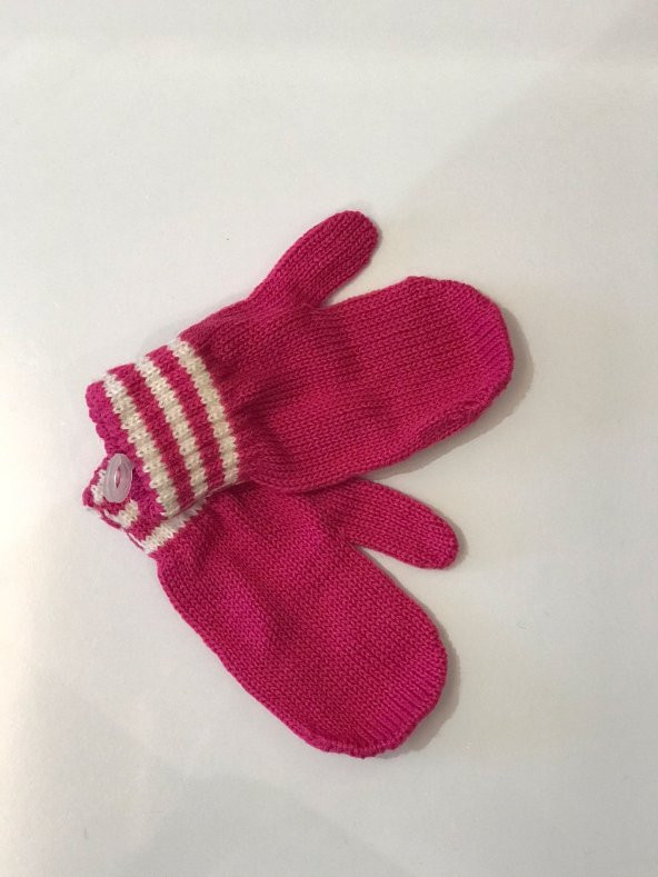 Kırmızı Bebe Çocuk Eldiveni 0-3 Yaş - 6