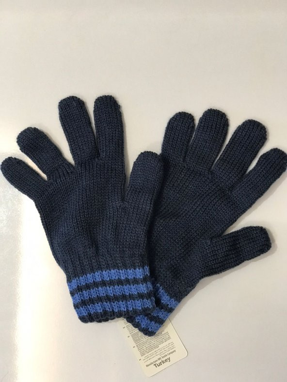 Gri Erkek Çocuk Eldiven 3-8 Yaş - 6