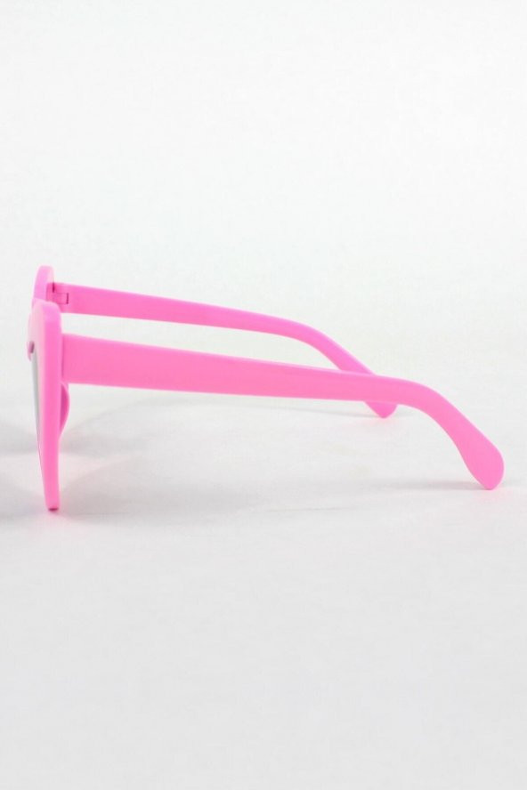 Kalp Çerçeve Güneş Gözlüğü Cat Eye Kalp Gözlük - 9