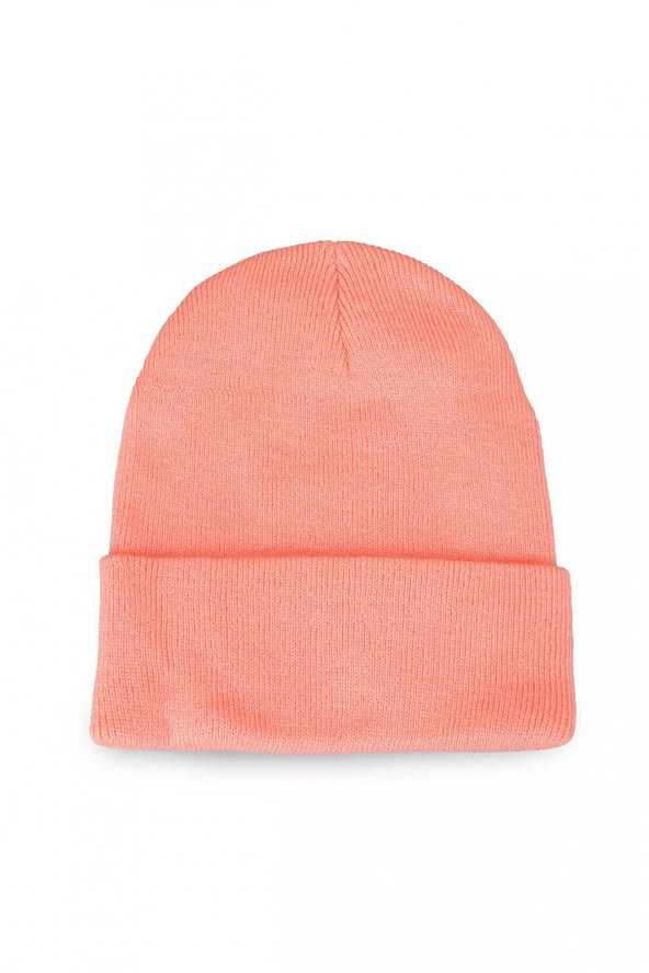 Neon Turuncu Basic Bere Unisex  Turuncu Bere - 4