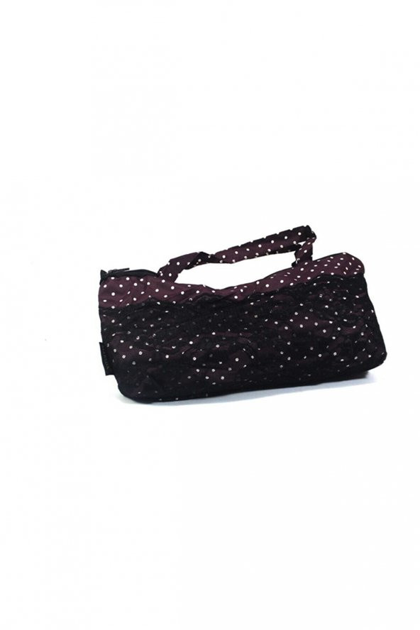 Lüx Kırılmaz Özel Iskelet Fırfırlı Puantiyeli Şemsiye - 7