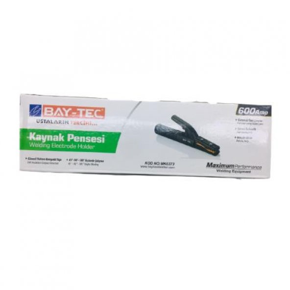 Bay-Tec MK0373 Kaynak Pensesi 600Amper - 2