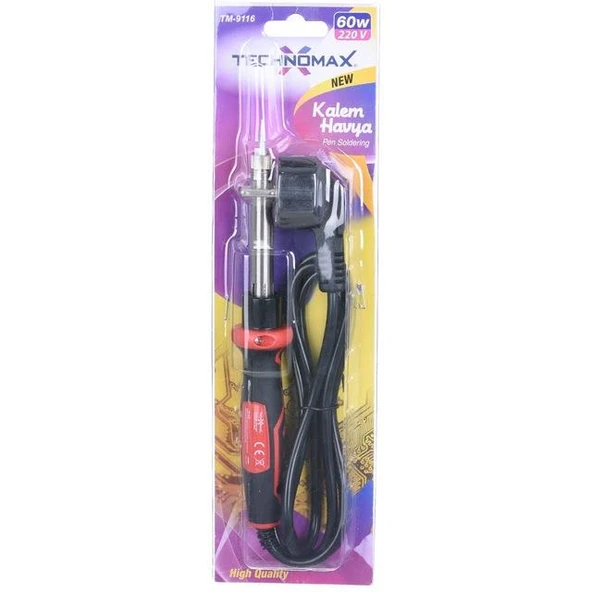 Technomax TM-9116 Kalem Havya Pen Soldering 60Watt - 3