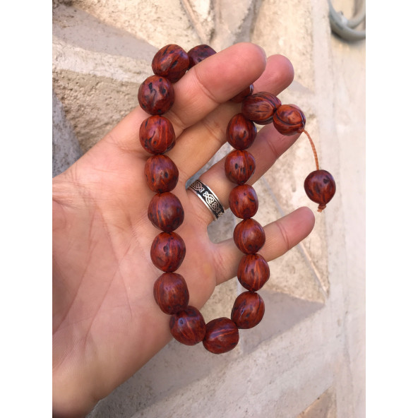 Efe Boyda Doğal Andız Ağacı Tesbih - 2