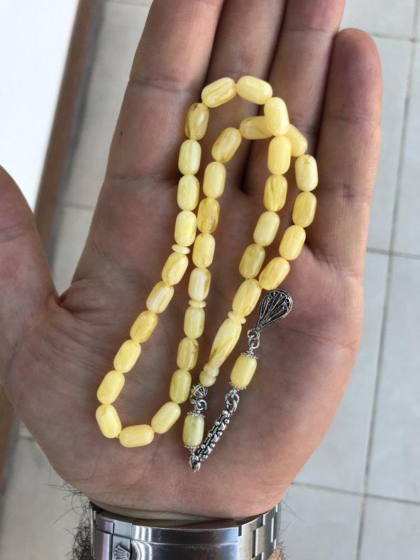 Kapsül Kesim Beyrut Damlası Toz Kehribar Tesbih - 2