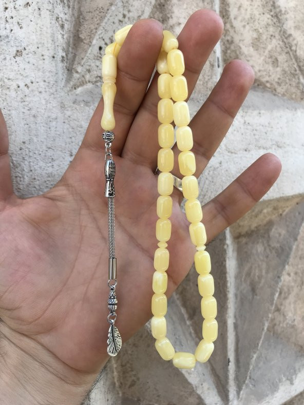 Kapsül Kesim Beyrut Damlası Kehribar Tesbih