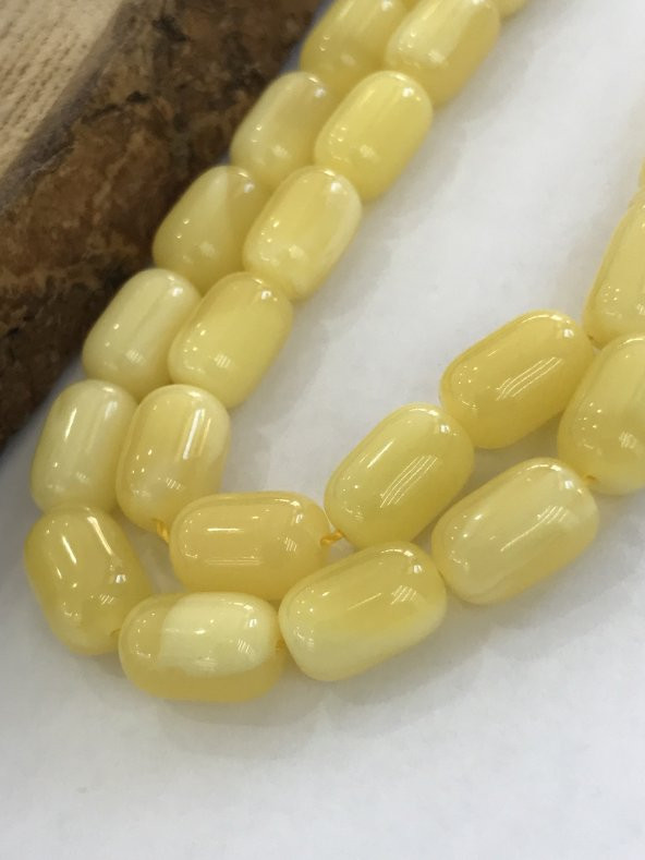 Kapsül Kesim Beyrut Damlası Kehribar Tesbih - 3