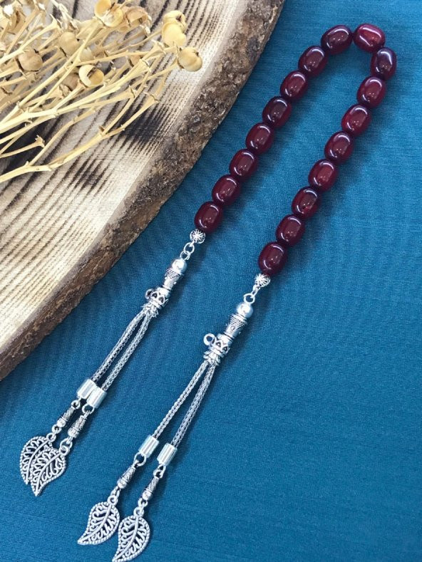 Osmanlı Benzetmesi Kapsül Kesim İran Bağası Zaza Kehribar Tesbih - 2