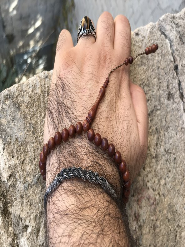 Bilekboy Model Sistem Püsküllü Orjinal Kuka Tesbih - 2