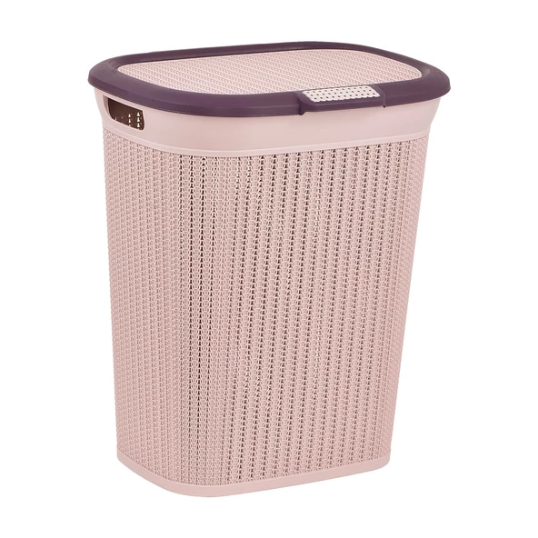PlastArt Bambu 45 lt. Kirli Çamaşır Sepeti - 5